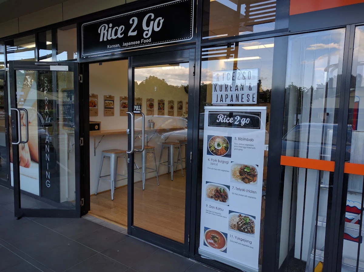 Menu, Rice2go