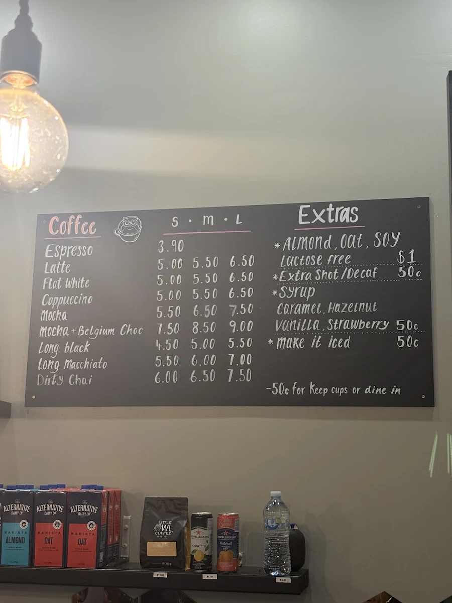 Menu, Fat froth
