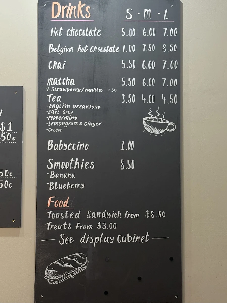 Menu, Fat froth
