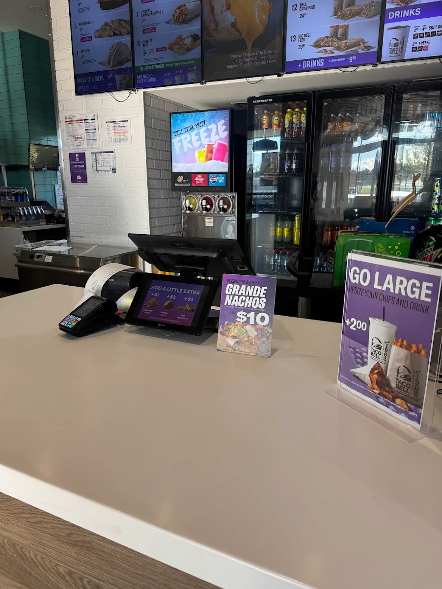 Menu, Taco Bell Blacktown Sports Park