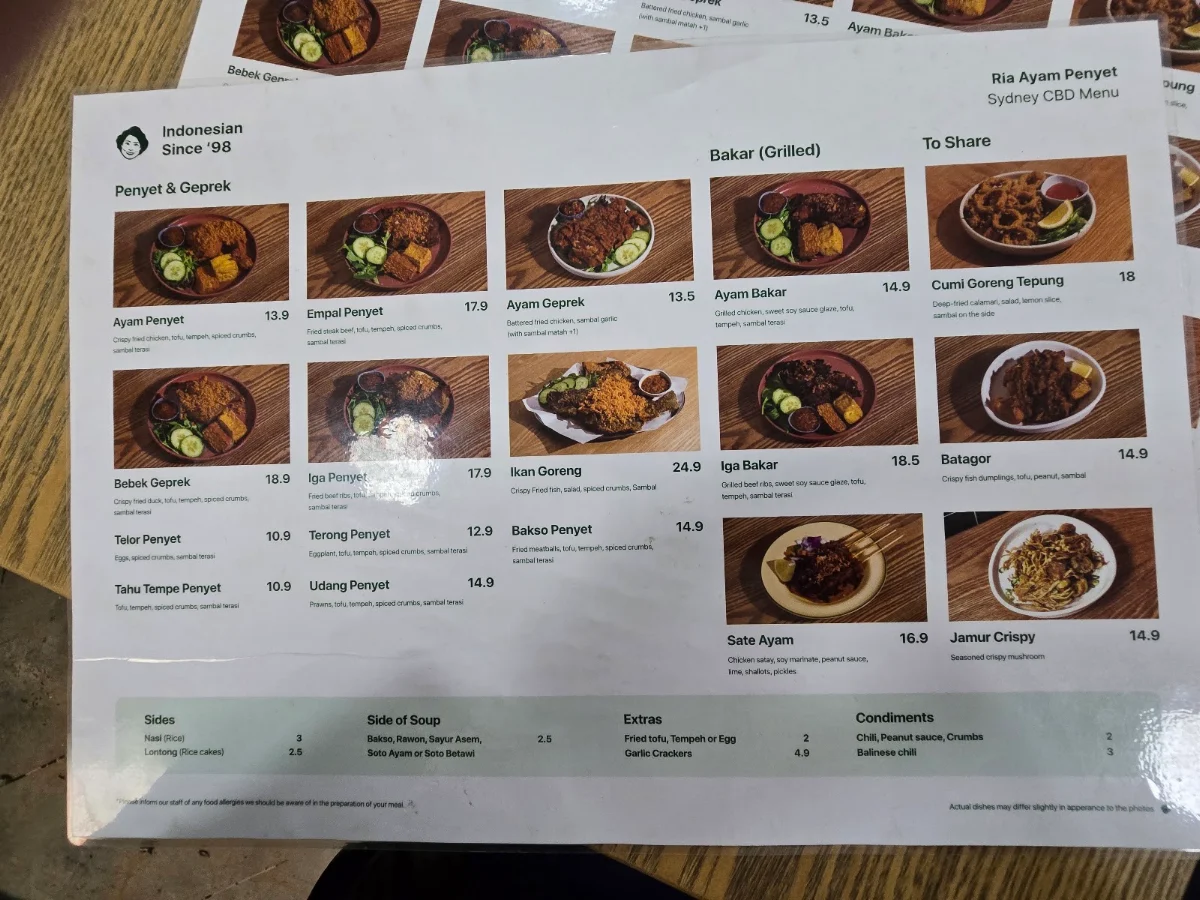 Menu photo 2