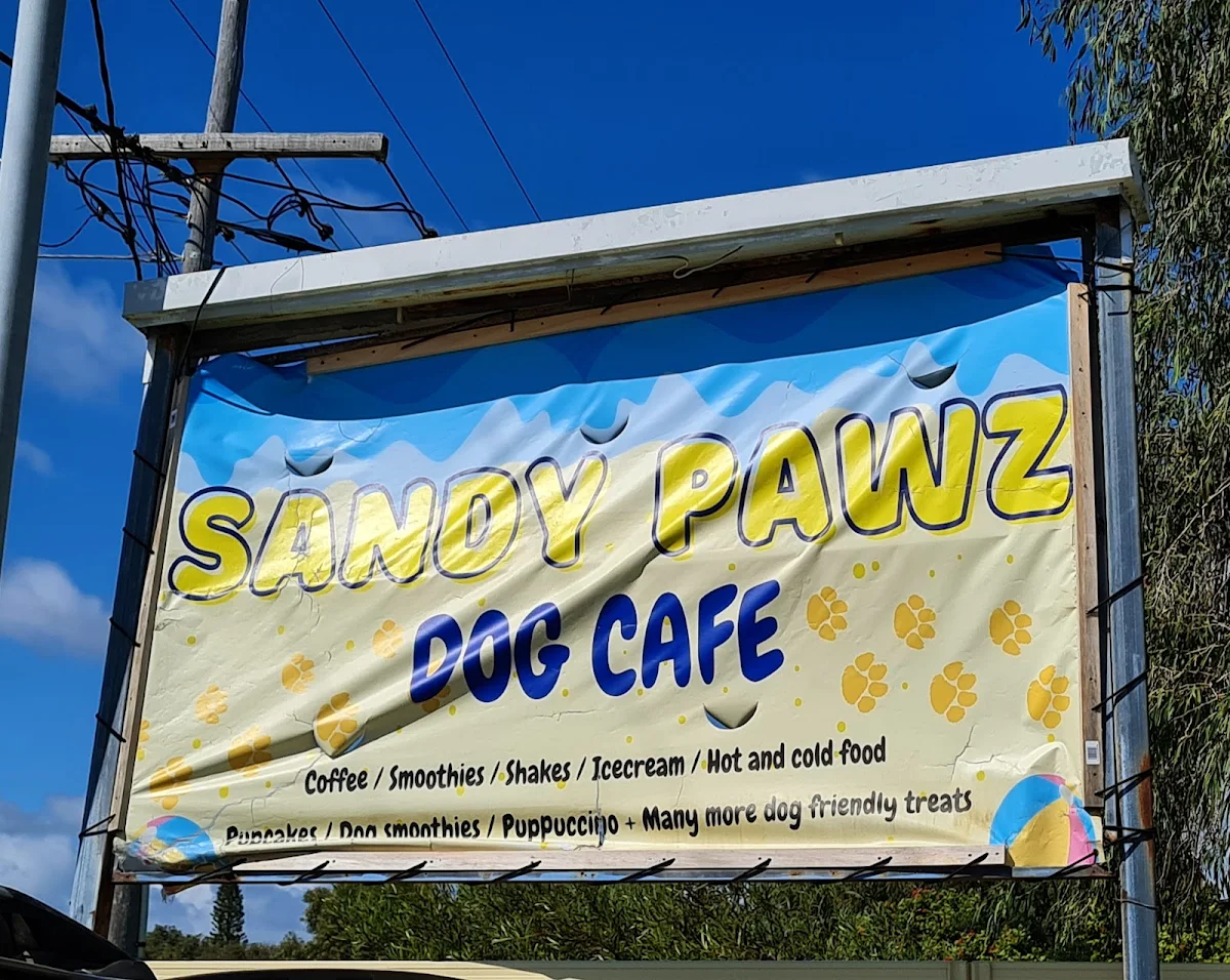 Menu, Sandy Pawz Dog Cafe