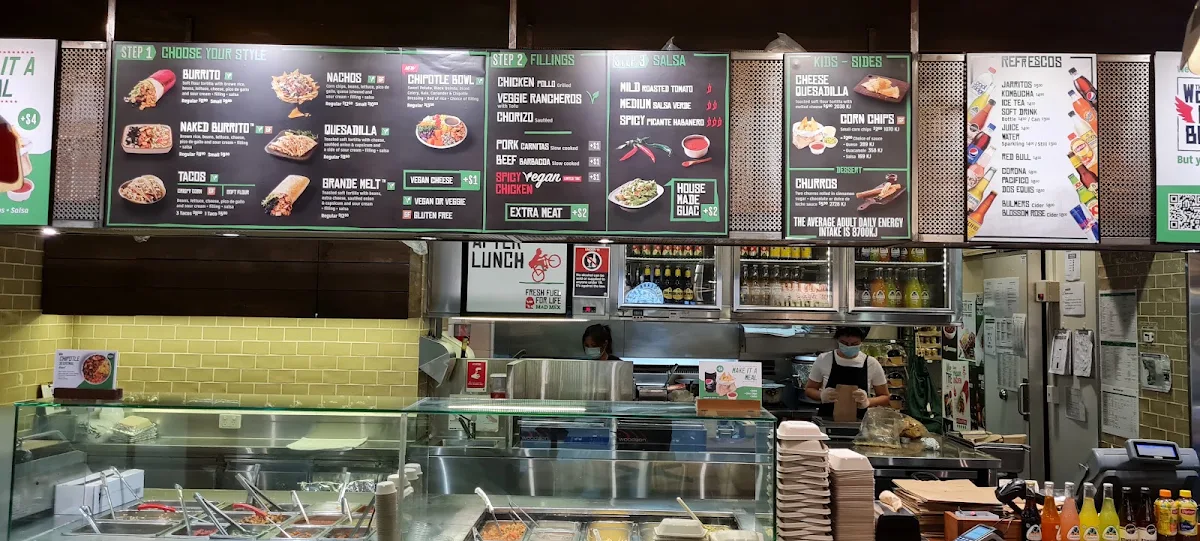 Menu, Mad Mex Maroubra
