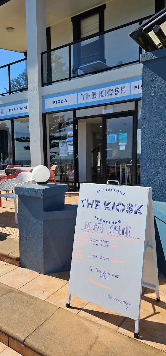 Menu, The Kiosk Penneshaw