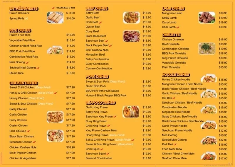 Menu, Fuse Bar