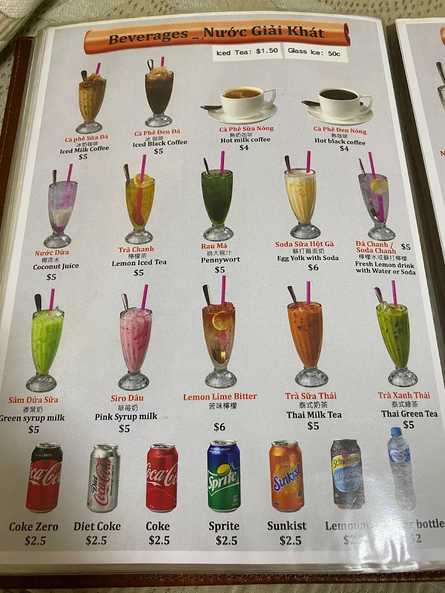Menu, Gia Hoi Campsie