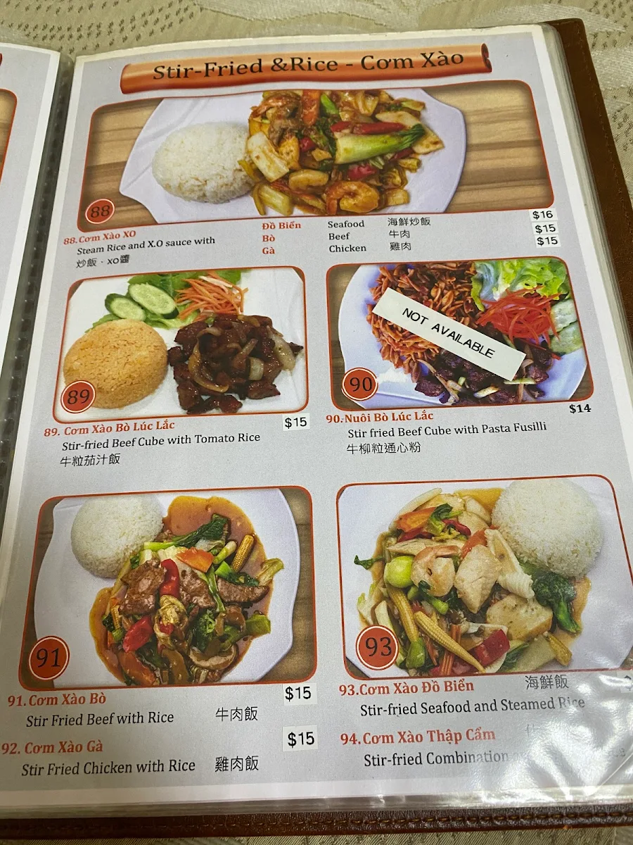 Menu, Gia Hoi Campsie