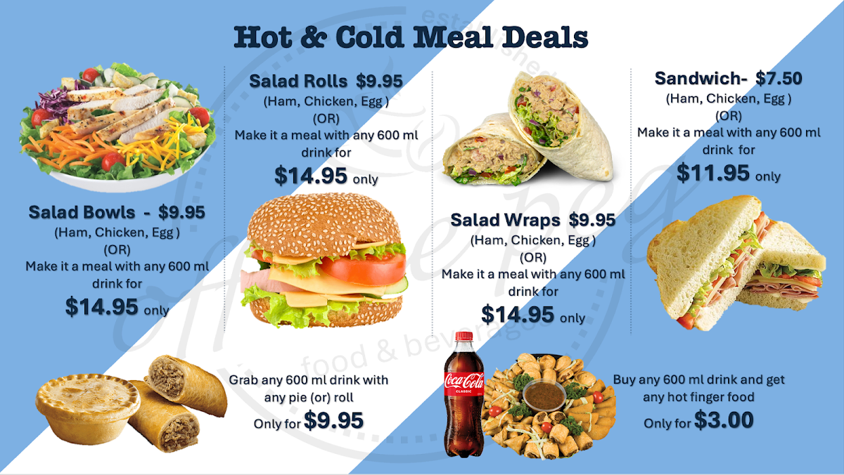 Menu, OFF THE PEG