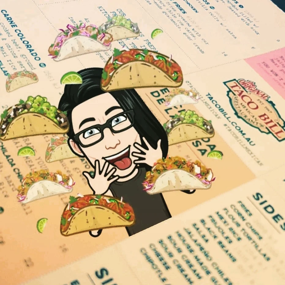 Menu, Taco Bill - Essendon