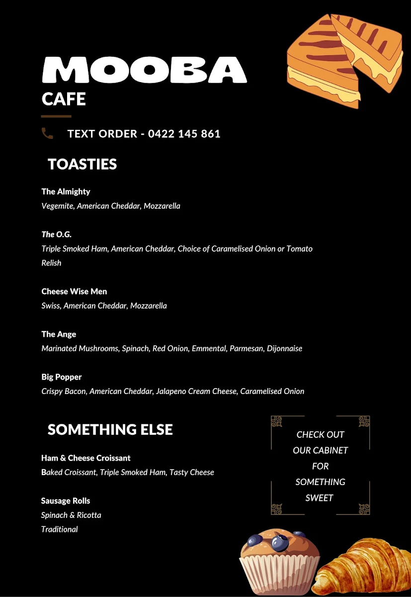 Menu, Mooba Shipwreck