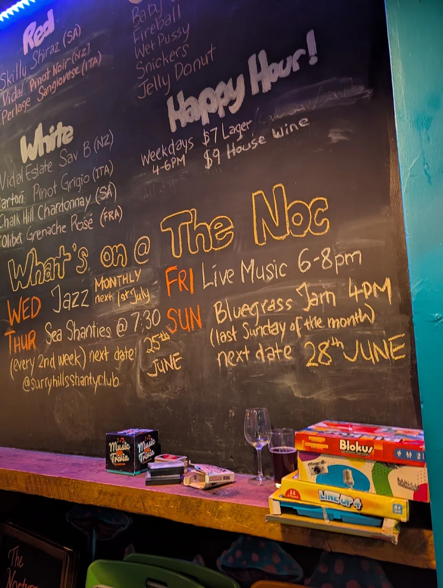 Menu, The Nocturne