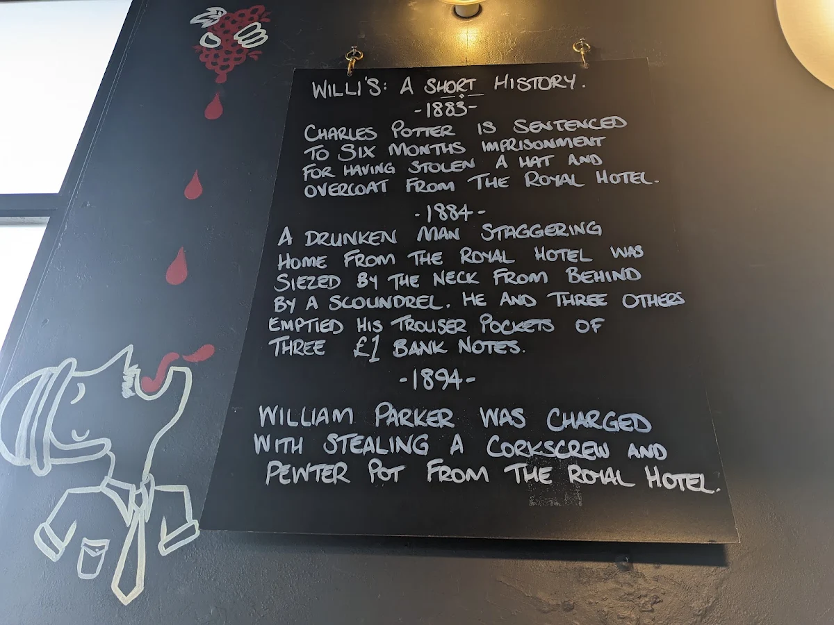 Menu, The Royal Perth