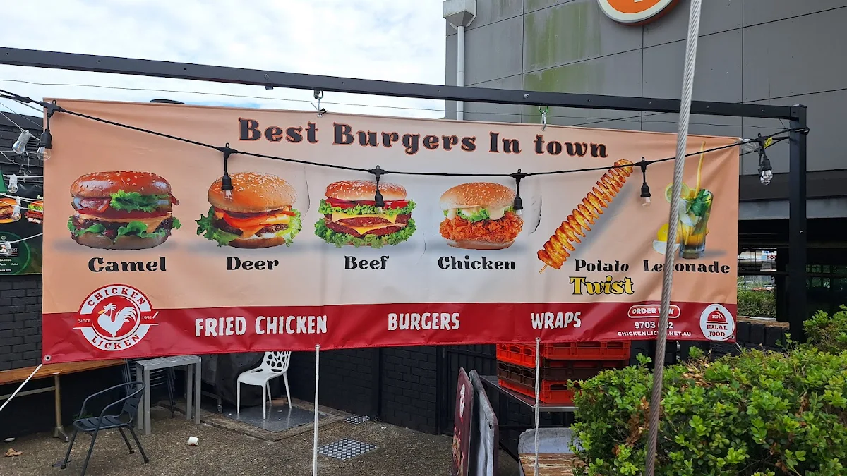 Menu, Chicken Licken