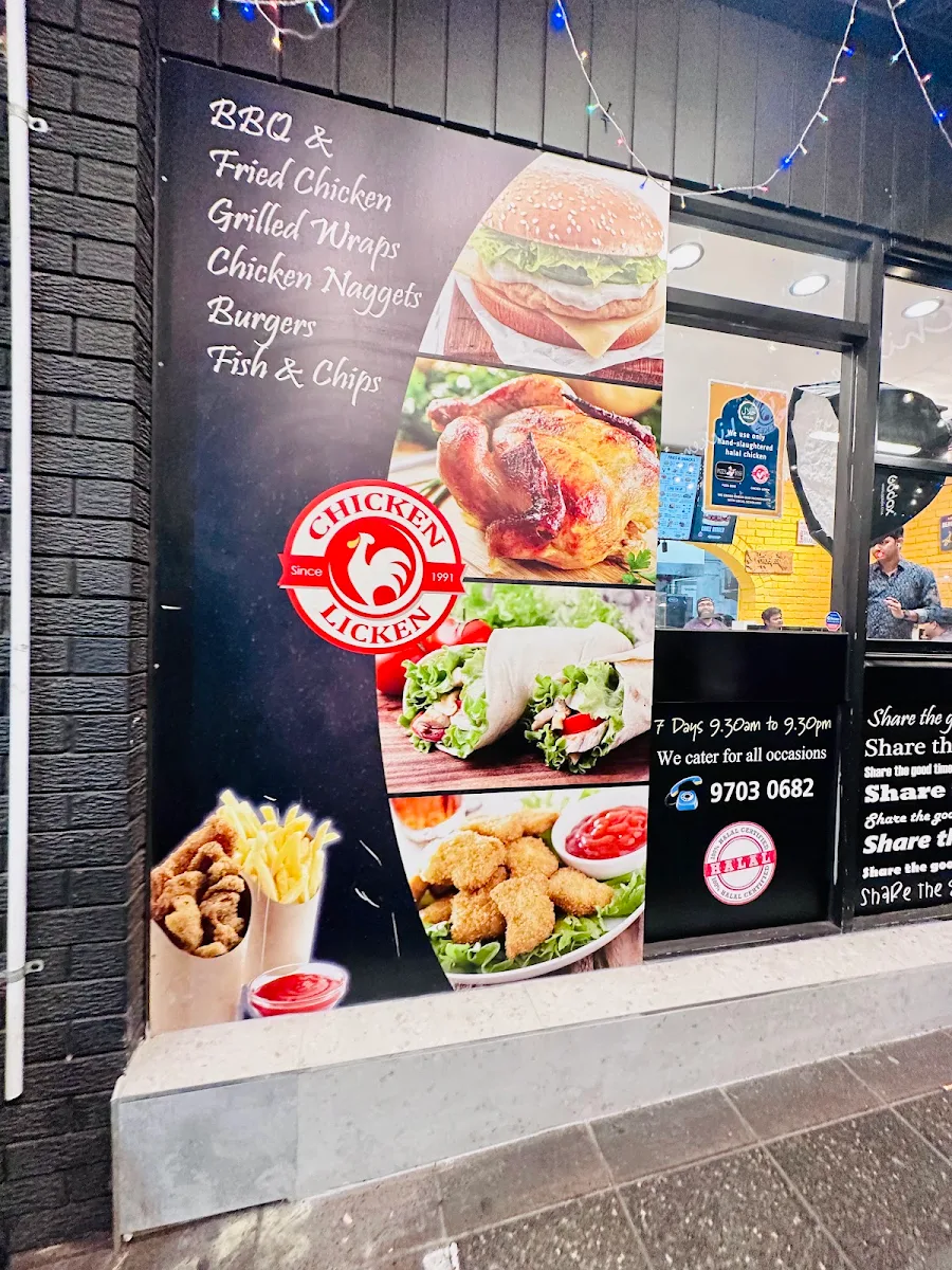 Menu, Chicken Licken