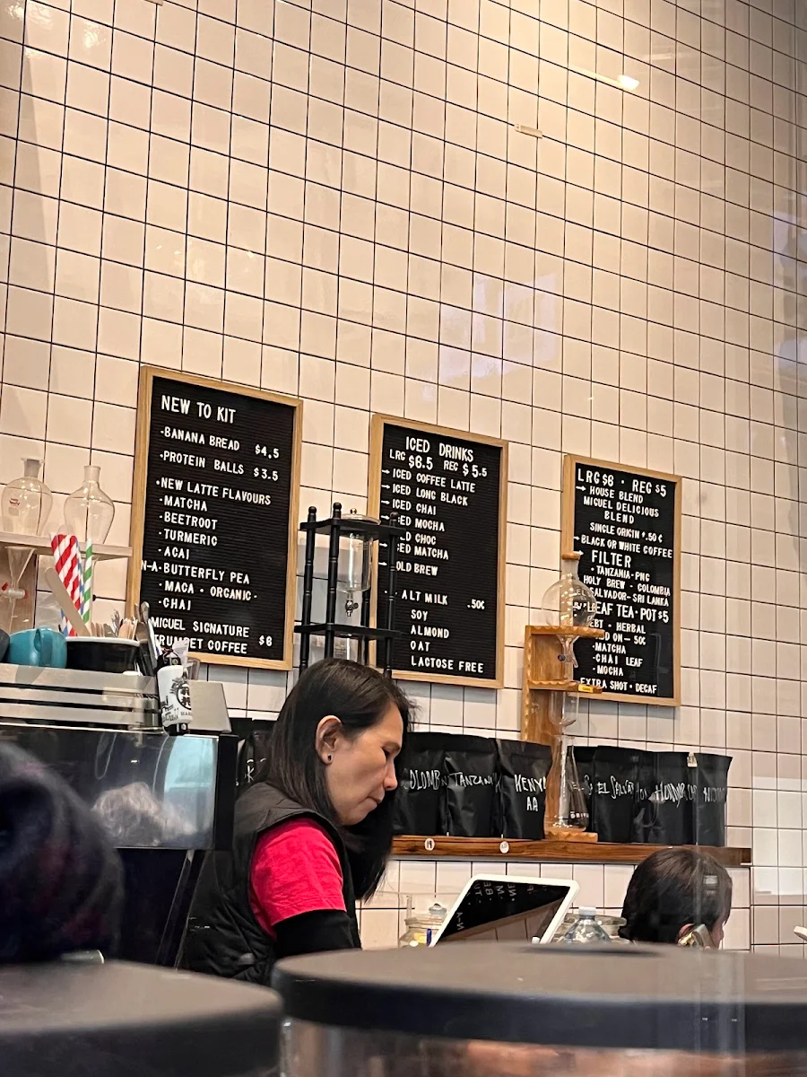 Menu, Kit Espresso