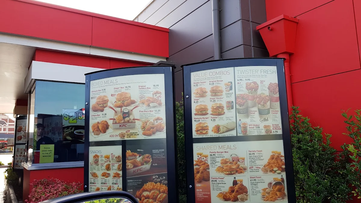 Menu, KFC Sale