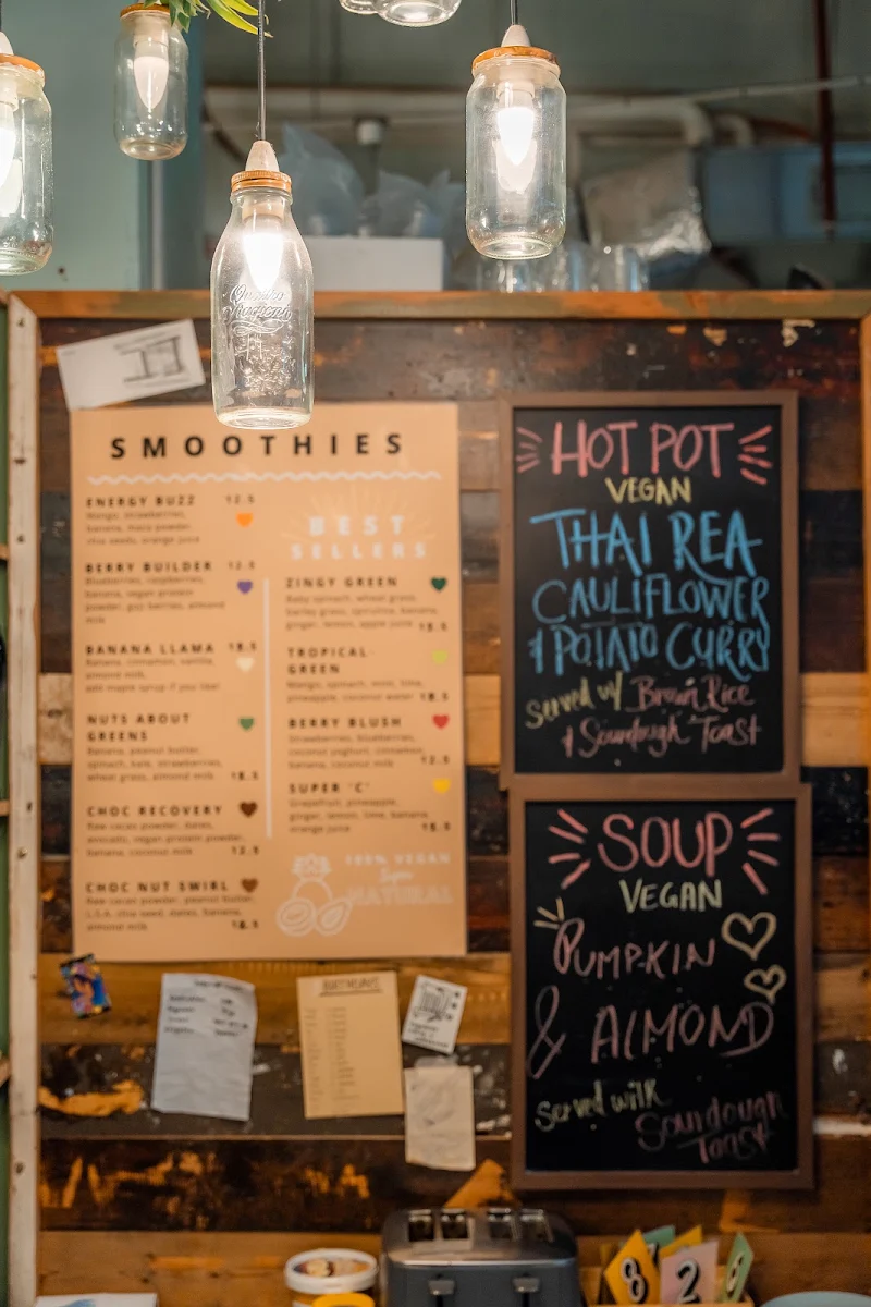 Menu, Veggie Vie city
