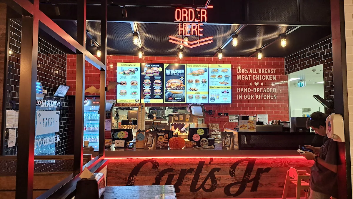 Menu, Carl's Jr. Rockhampton