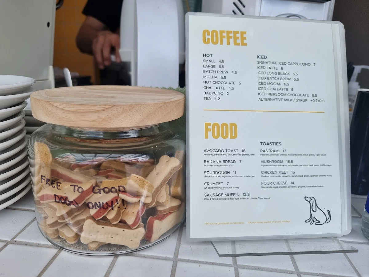 Menu, BUTTER