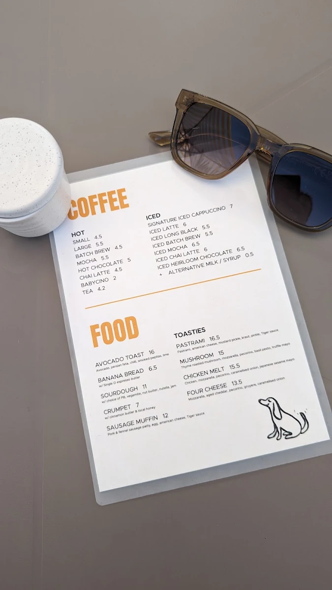 Menu, BUTTER
