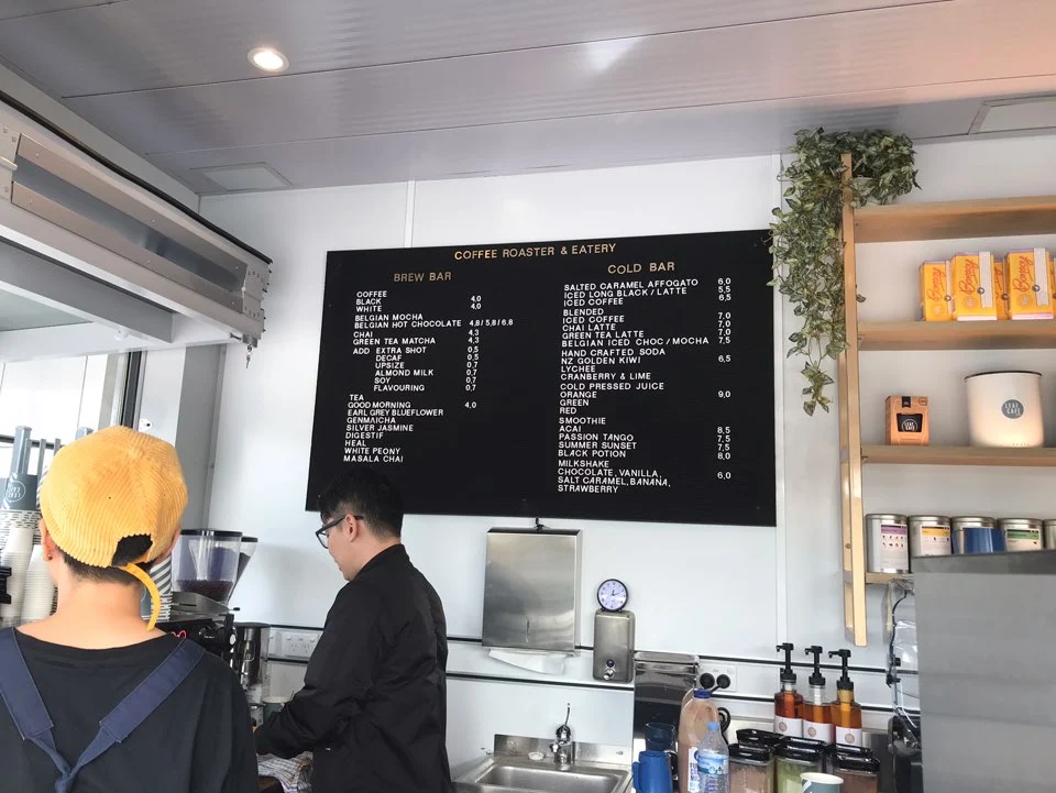 Menu, Leaf Cafe & Co