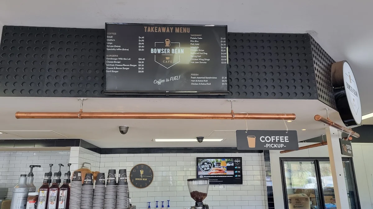 Menu, Bowser Bean Mansfield