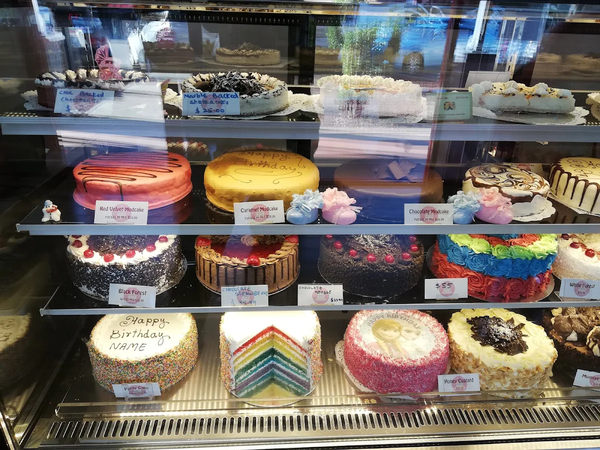 Menu, The Cake Palace