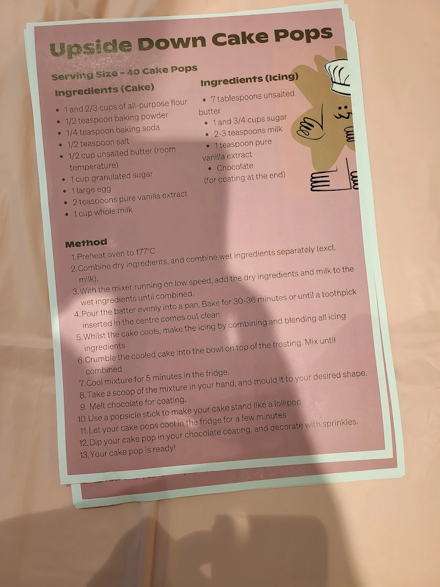 Menu, D espresso Caffe