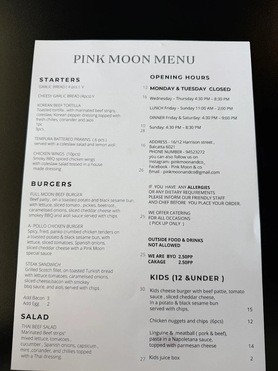 Menu photo 1
