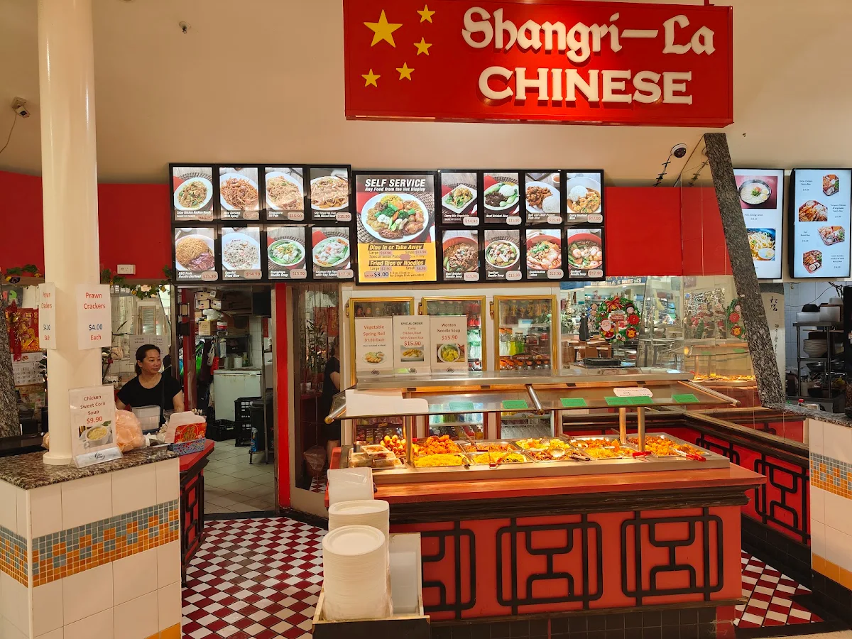 Menu, Shangri-La Chinese