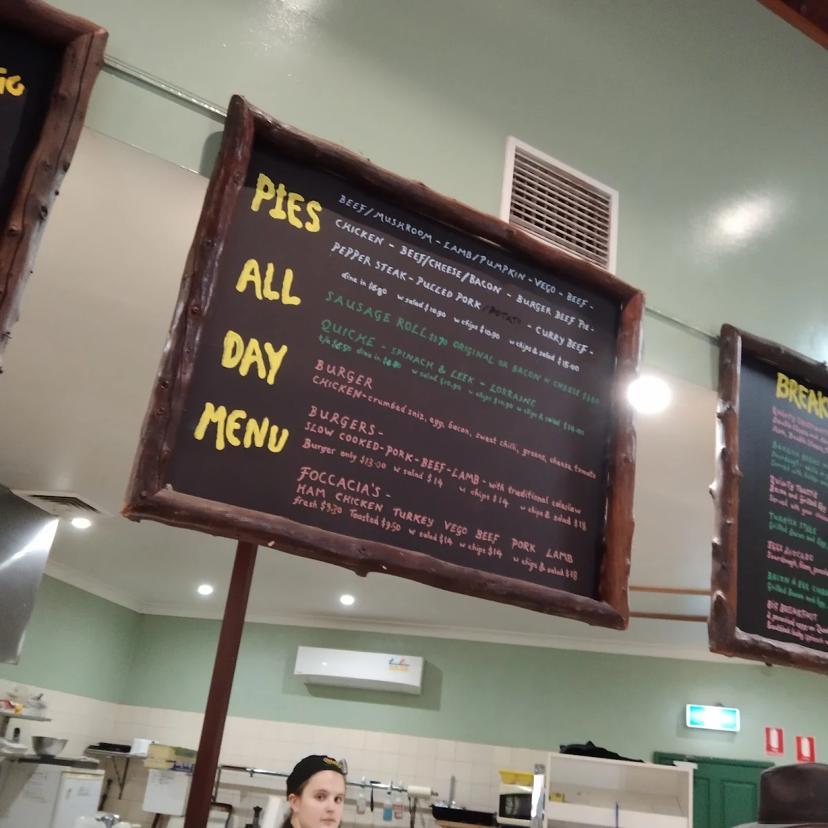 Menu, Quinty Bakehouse