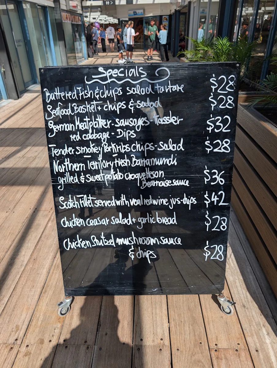 Menu, Purple Goat Café