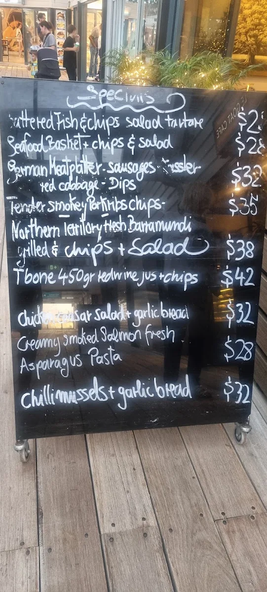 Menu, Purple Goat Café