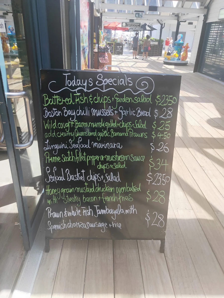 Menu, Purple Goat Café