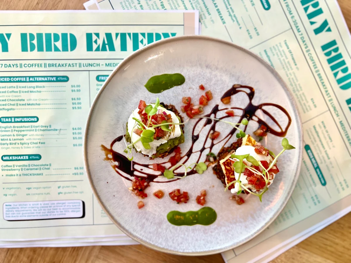 Menu, Early Bird Eatery & Specialty Coffee