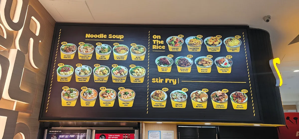 Menu, Super Noodle