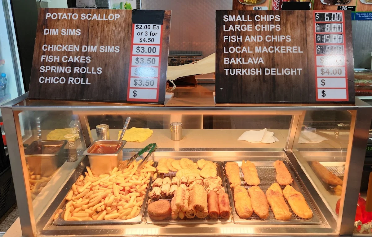 Menu, Ali Babba's Kebabs Smithfield