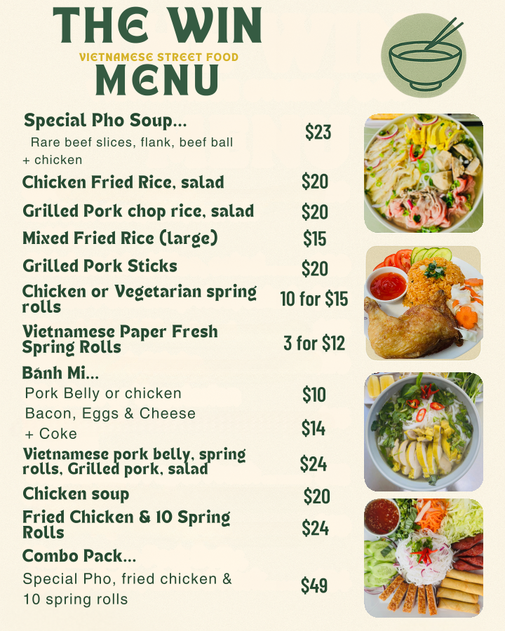Menu, EzyEats Street Food Sunbury