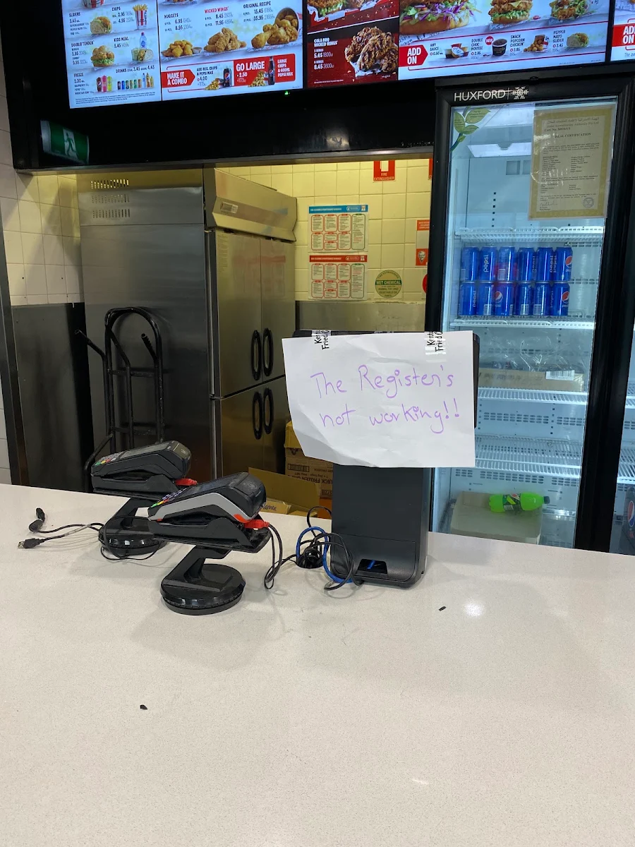 Menu, KFC Fawkner