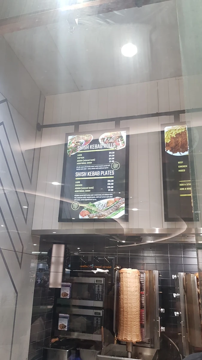 Menu, Zozan Kebabs