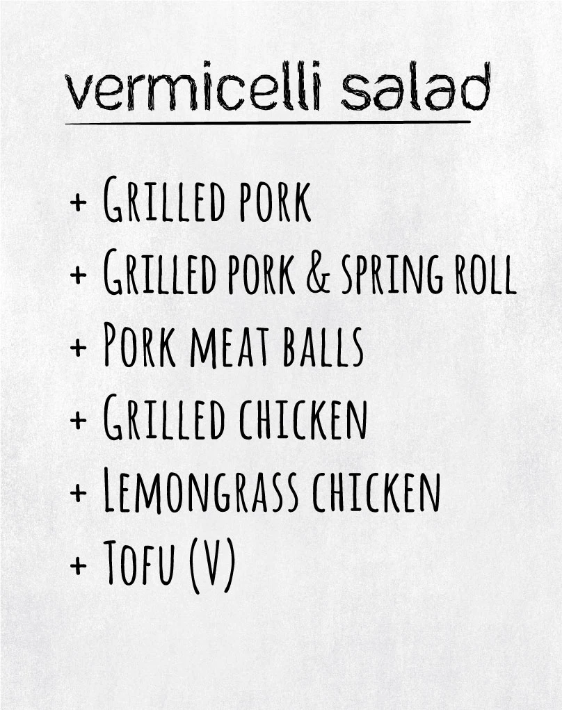 Menu, The Banh Mi House Brassall
