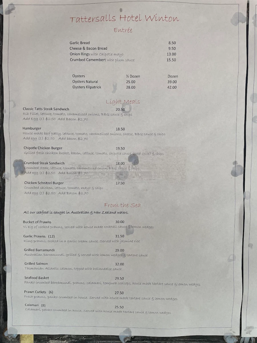 Menu photo 1