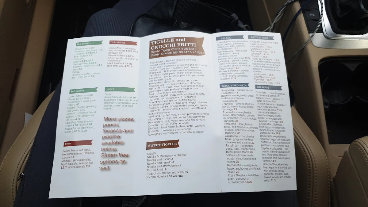 Menu, Rusco and Brusco