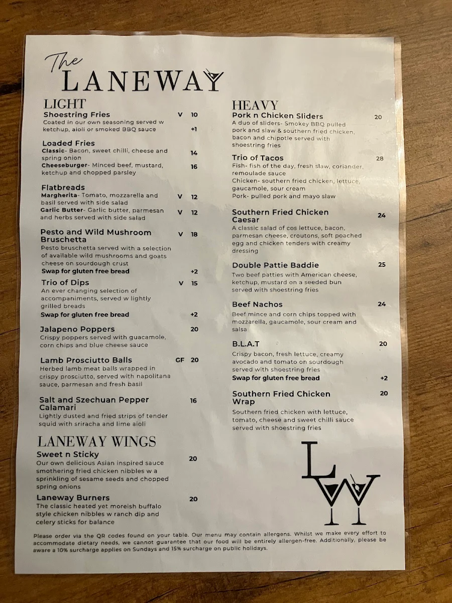 Menu photo 1
