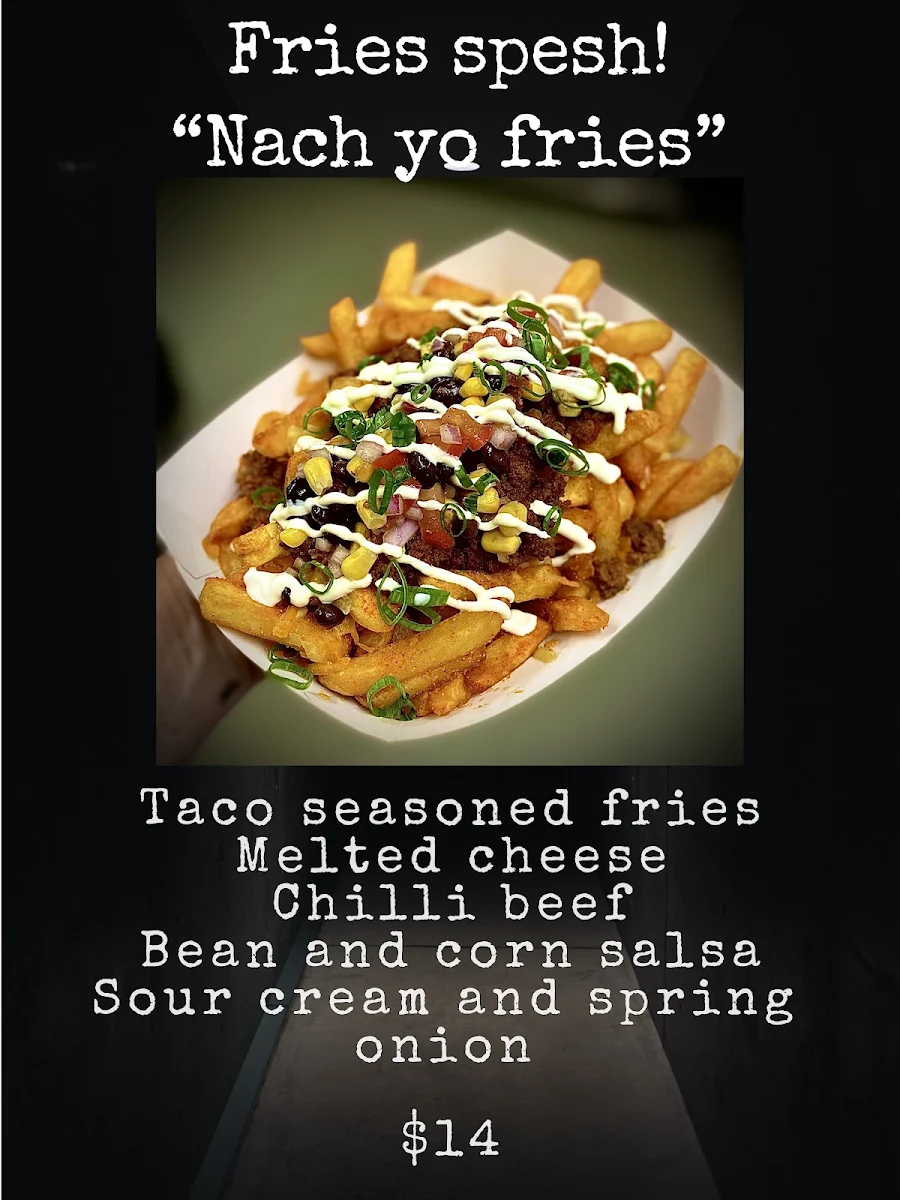 Menu, Notorious E.A.T. Foodtruck catering