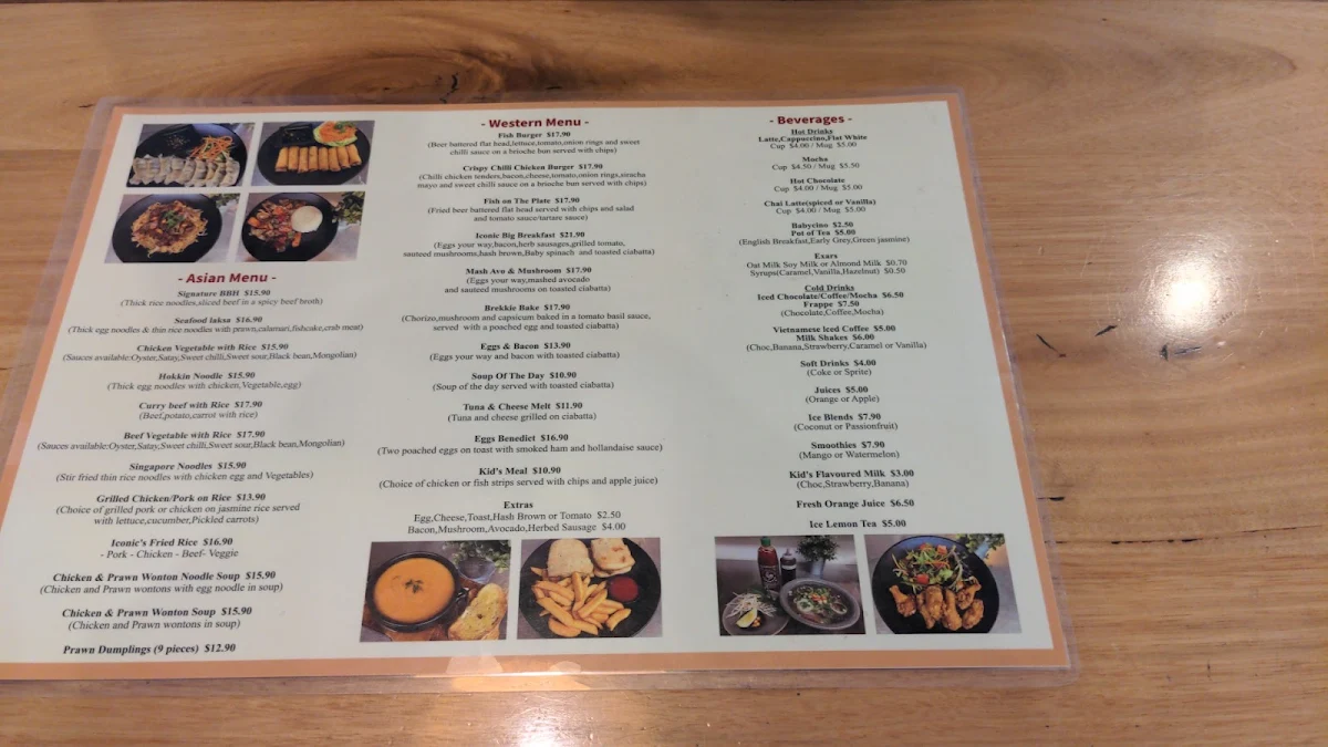 Menu, Iconic Culture