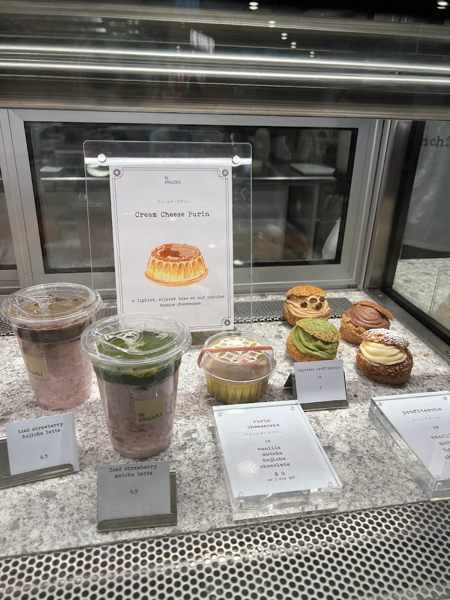 Menu, 15cenchi Japanese cheesecake The Galeries