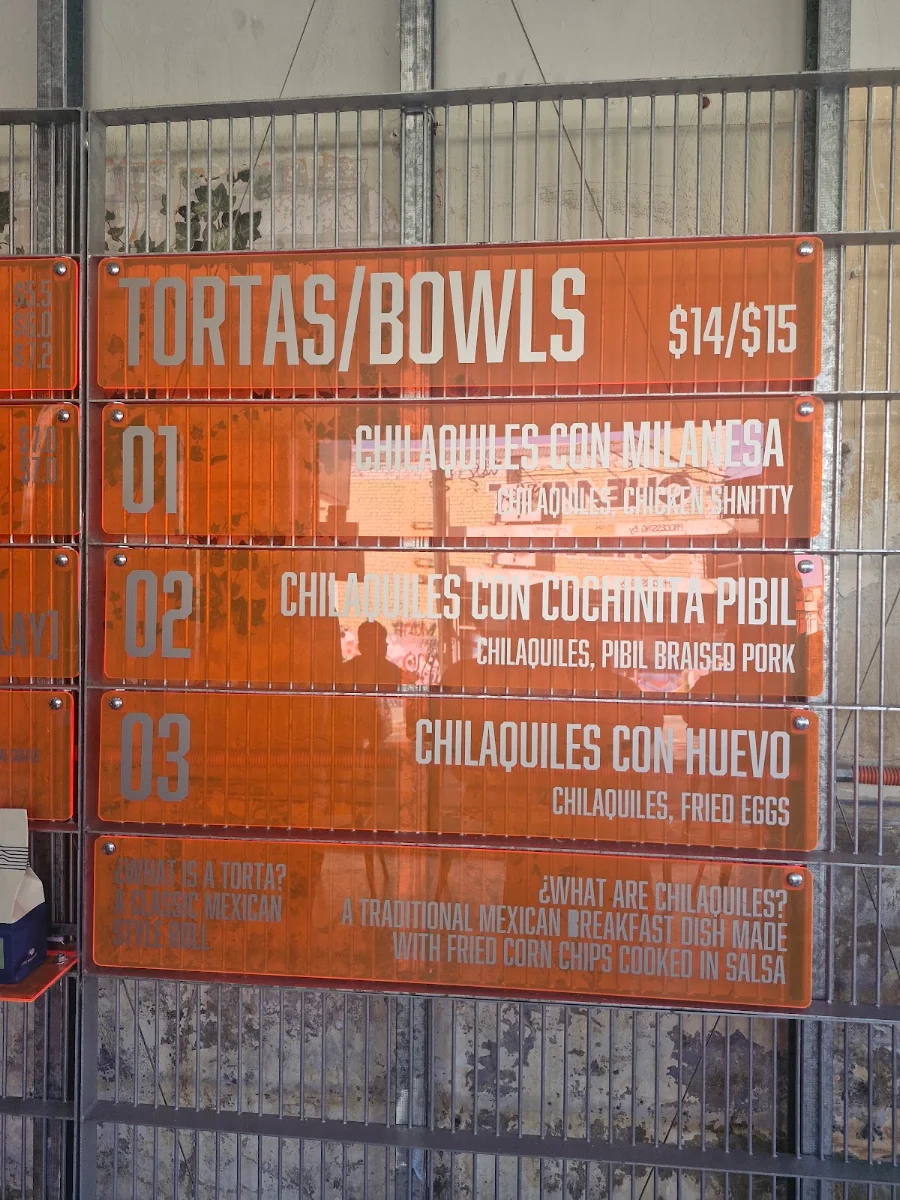 Menu, CUMBÉ Tortas & Coffee
