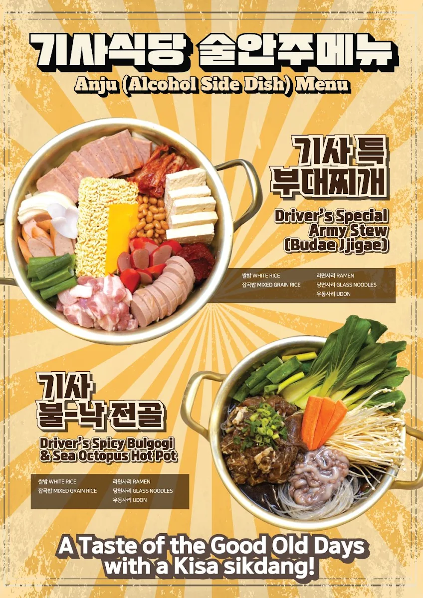 Menu, Ki Sa Sikdang