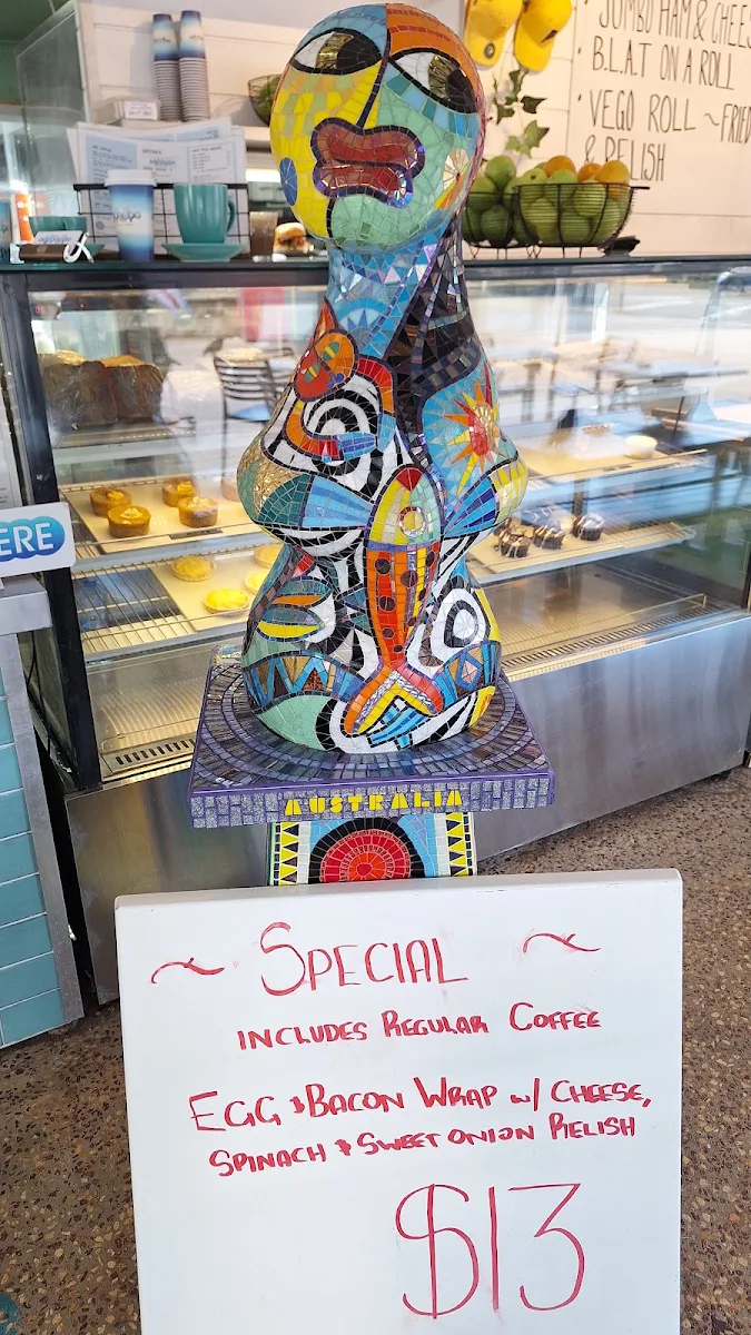 Menu, Terrigal Surf Café